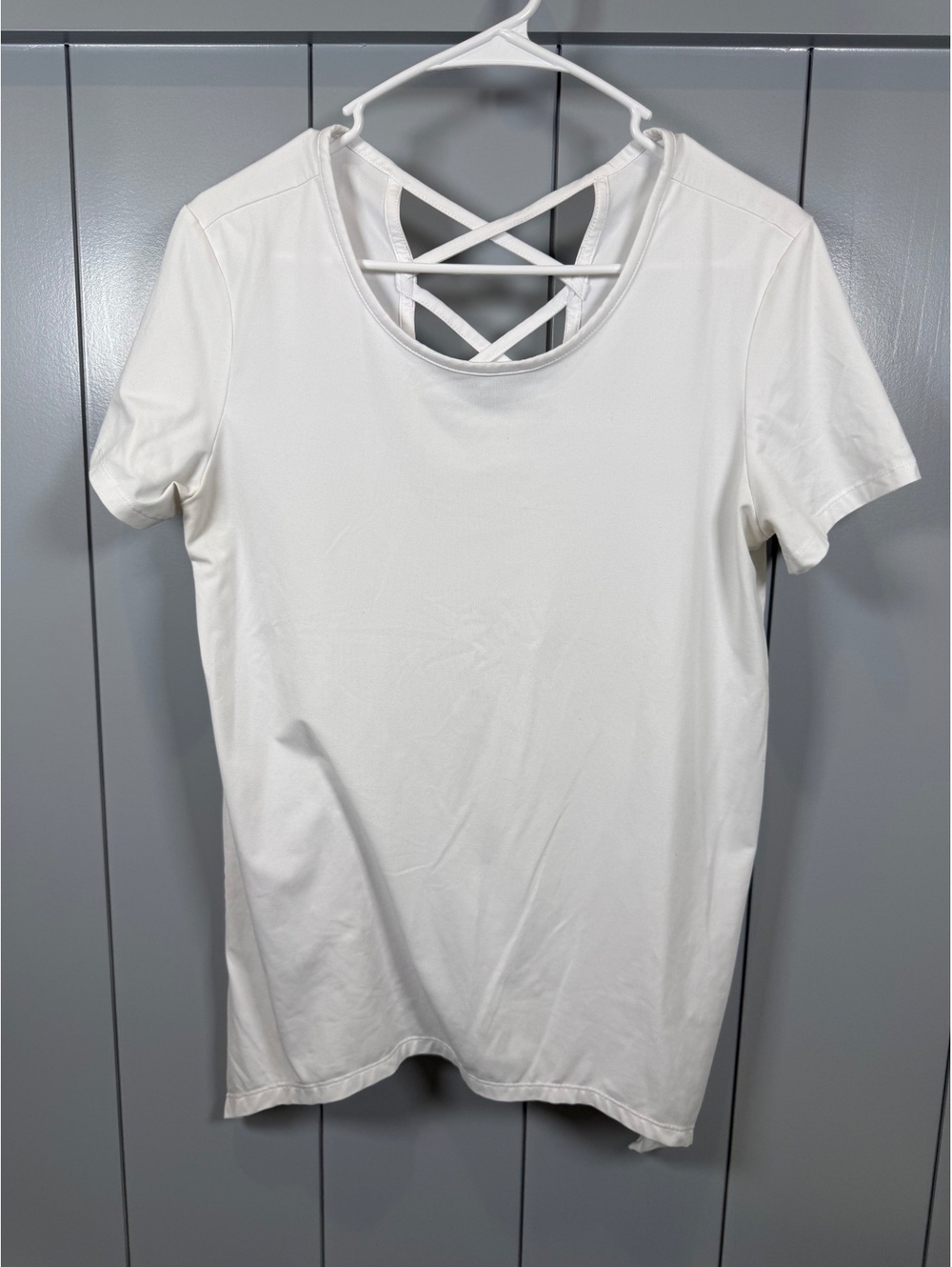 Reel Legends Ultra Comfort White Performance T-Shirt Medium women’s tennis golf